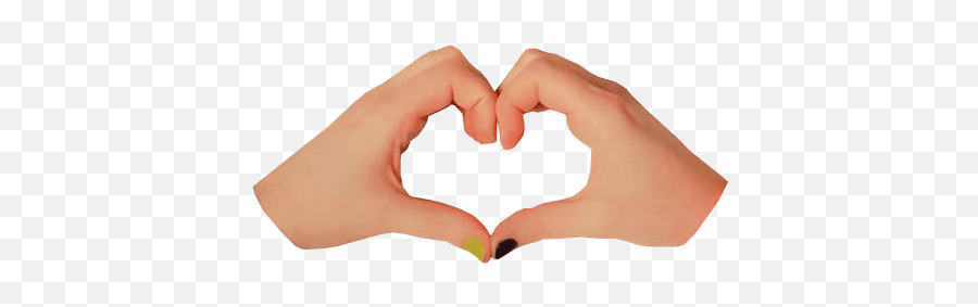 Heart Hands - Transparent Background Hand Heart Png Emoji,Heart Hands Emoji