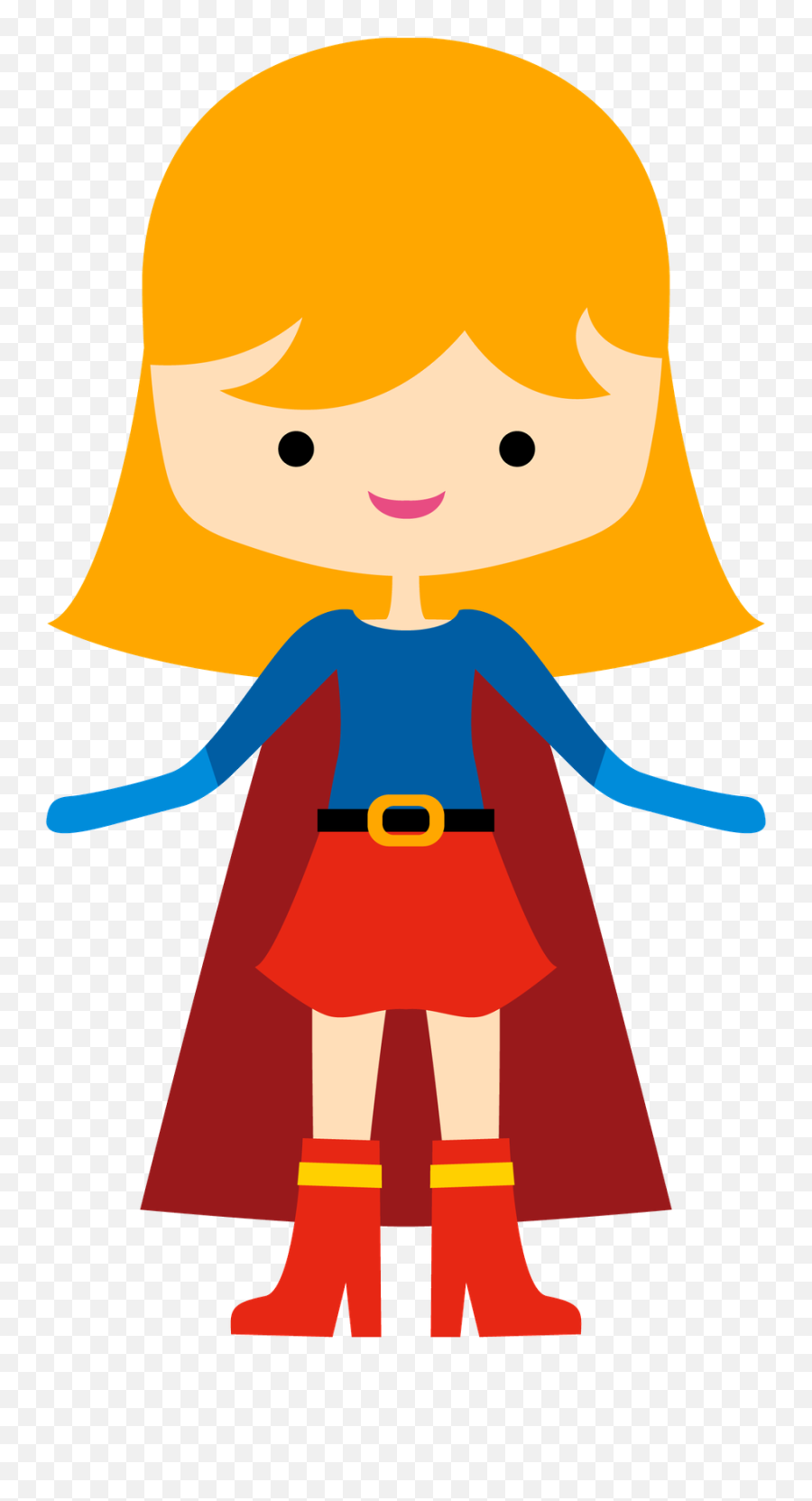 Superhero Supergirl And Flash Cute Clipart Emoji,Emotions Ou Emoctions