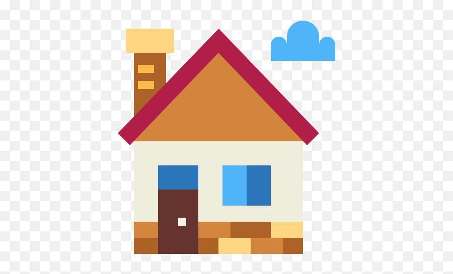 House - Free Buildings Icons Emoji,House Emoji
