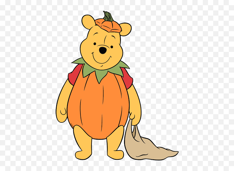 Download Hd Pumpkin Clipart Winnie The Pooh - Pumpkin Winnie Emoji,Winnie Emoji
