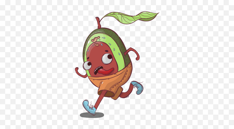 Avocado Icon - Download In Colored Outline Style Emoji,Squidward Emoji