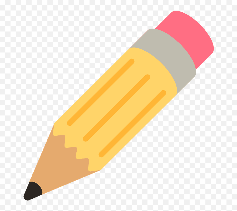 Pencil Emoji - Transparent Background Pencil Emoji,Pencil Emoji