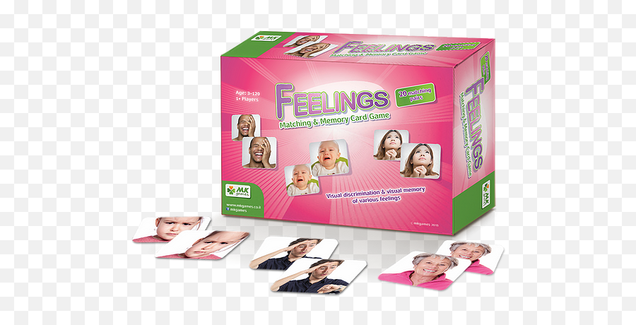 Feelings Mkgames - Memory U0026 Matching Game Toy Emoji,Emotions Cards Autism