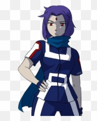 If Raven From Teen Titans Were In Mha - Teen Titans Raven Guy Mha Emoji,Raven Teen Titans Emotions
