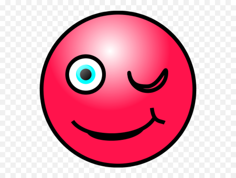 Smiley Face Clip Art N232 Free Image - Smile Gift Animated Png Emoji,Emoticons Winking