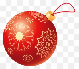 Christmas Red Ball Transparent Png - Stickpng Christmas Ball Png Emoji,Emoji For Balls