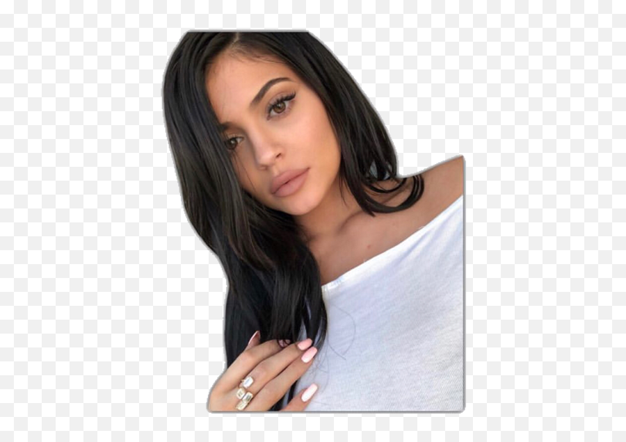 Kylie Jenner Kardashian Kyliejenner - Kylie Jenner Medium Hair Emoji,Kylie Jenner Emoji App