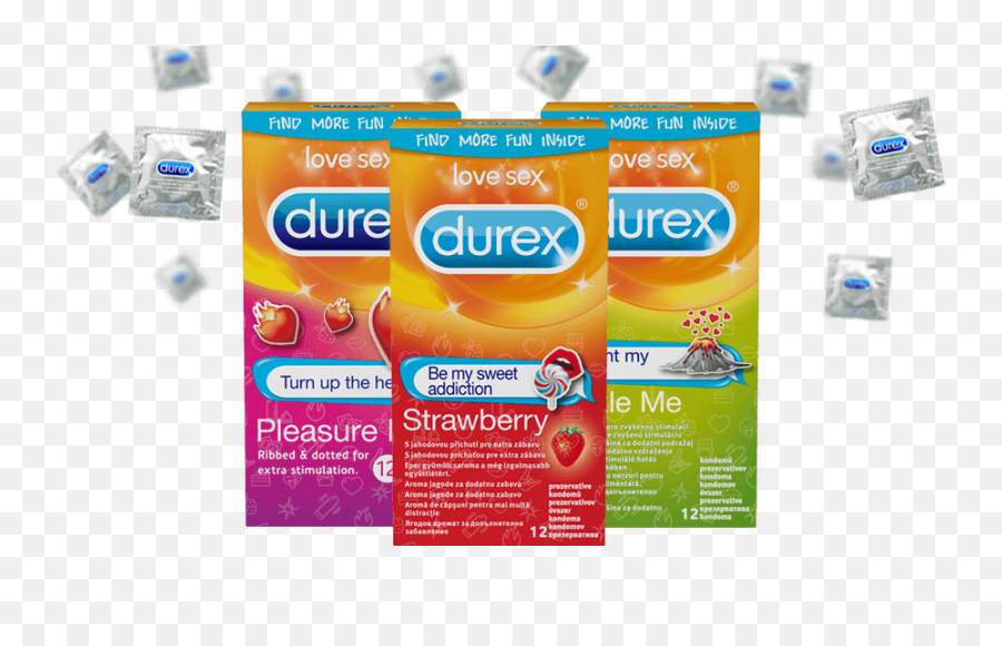 Durex Emoji Pack 36 Ks - Durex Condoms,Durex Emojis