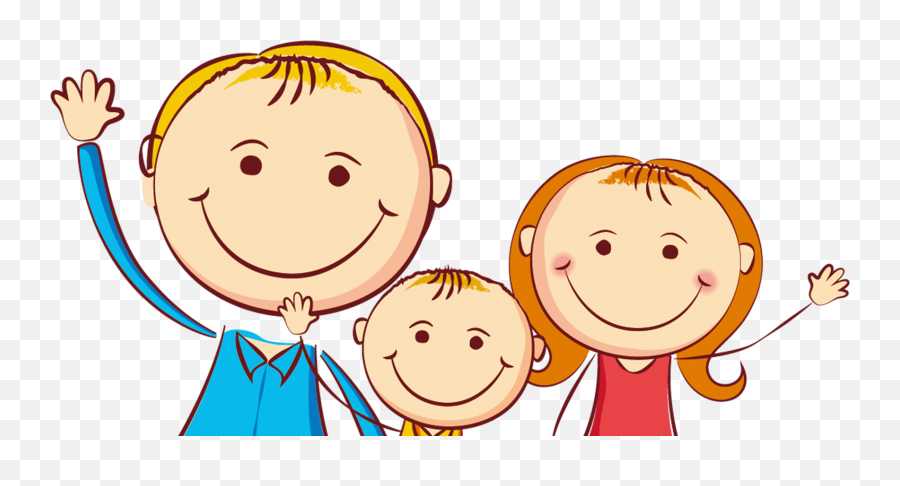 Emotion Animation Art Cartoon Download - Clip Art Family Three Emoji,Emotion Cartoon