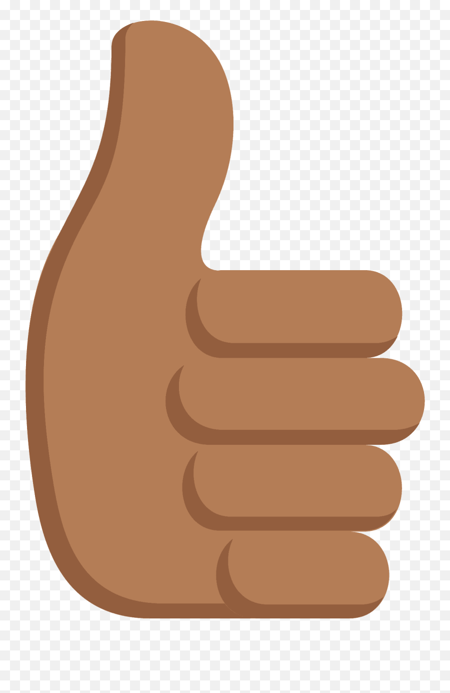 Medium - Brown Thumbs Up Emoji Medium,Brown Thumbs Up Emoji