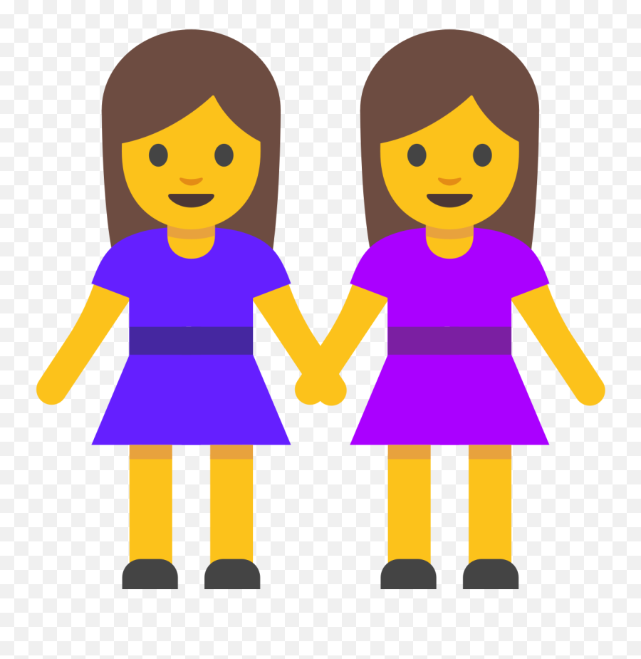 Emoji U1f46d - Best Friends Emoji Png,Human Emoji
