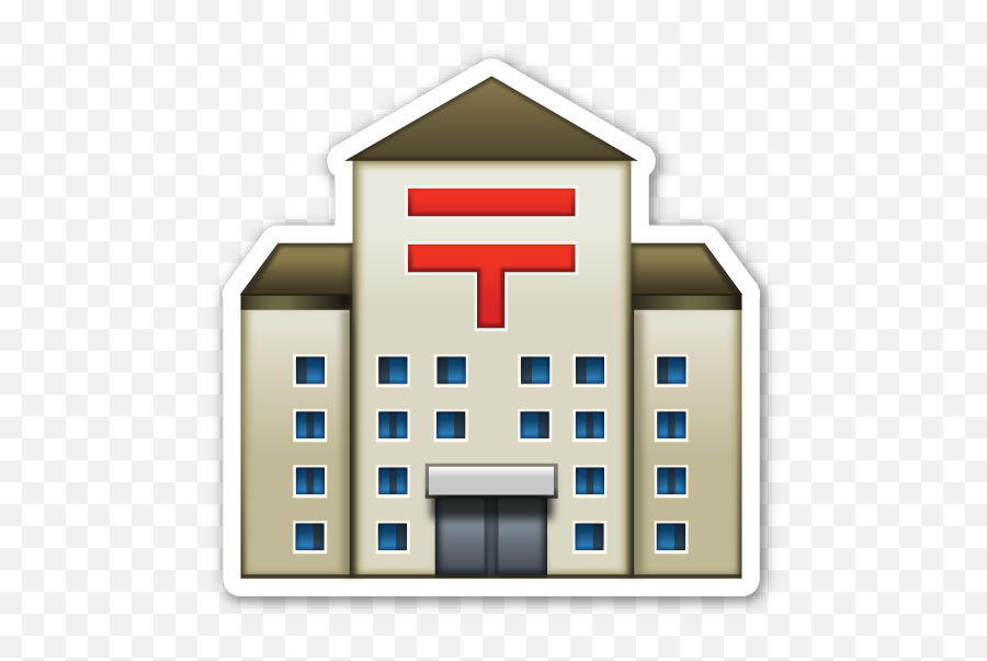 Japanese Post Office - Emoji Edificio Whatsapp Png,Post Office Emoji