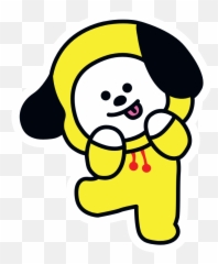 Bts Bt21 Chimmy Jimin Ilustrasi Lucu Gambar Lucu - Bt21 Chimmy Emoji,Gambar Emoji Lucu
