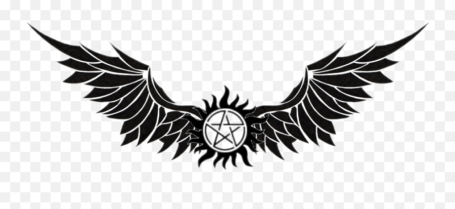 The Most Edited Supernatural Picsart - Anti Possession Supernatural Tattoo Emoji,Huil Emoticon