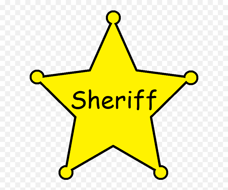 Printable Sheriff Badge Clipart - Clip Art Library Clip Art Sheriff Star Badge Emoji,Emoji Sheriff
