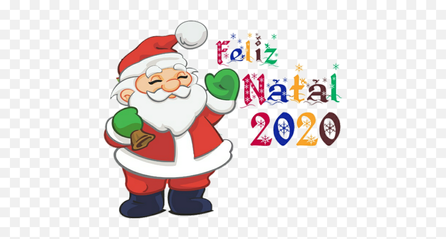 Feliz Natal 2020 Wastickerapp - Santa Claus Emoji,Emoticons De Natal