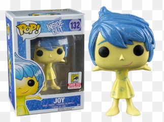Download Disney Inside Out Joy Translucent Hair Sdcc - Pop Inside Out Limited Edition Emoji,Glitter Emoticon