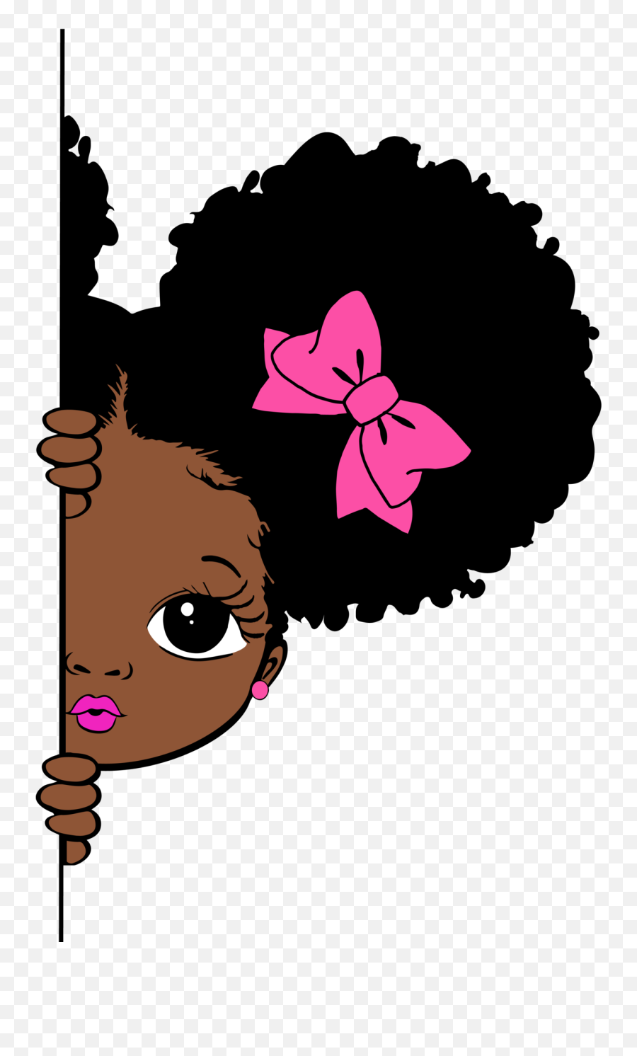 Juneteenth Black Pride Shirts - Peekaboo Girl With Puff Afro Ponytails Emoji,Emojis Tutus