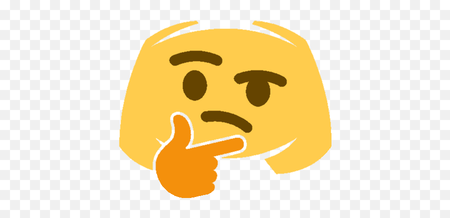 Discord Thinking Emoji - Transparent Emoji Meme,Hurting Emoticon