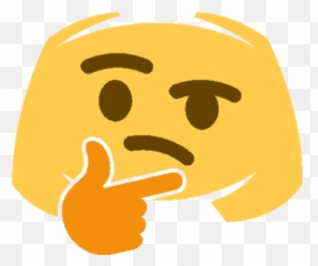 Discord Thinking Emoji - Transparent Emoji Meme,Hurting Emoticon