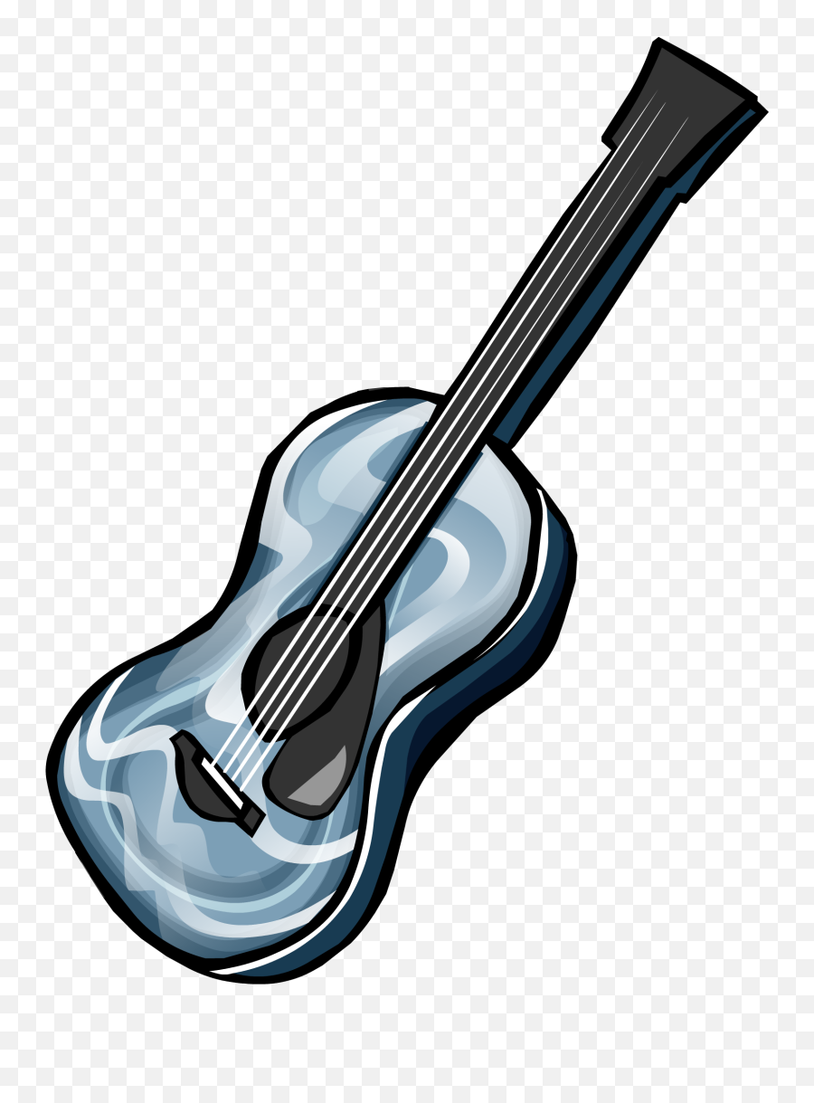 Oil Slick Guitar Club Penguin Wiki Fandom - String Instrument Emoji,Oil In Emojis