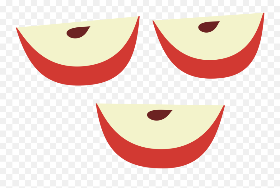 Download Hd Apple Dumpling Clipart Transparent Png Image - Mlp Cutie Mark Of Apples Emoji,Cutie Pie Emoticon