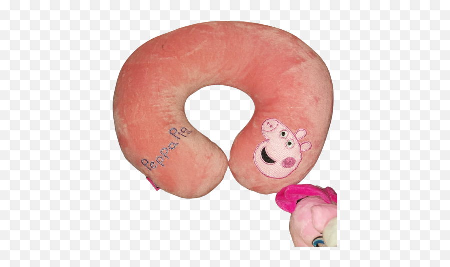 Peppa Pig Travel Pillow Birthday Gift - Travel Pillow Emoji,Pig Emoji Pillows