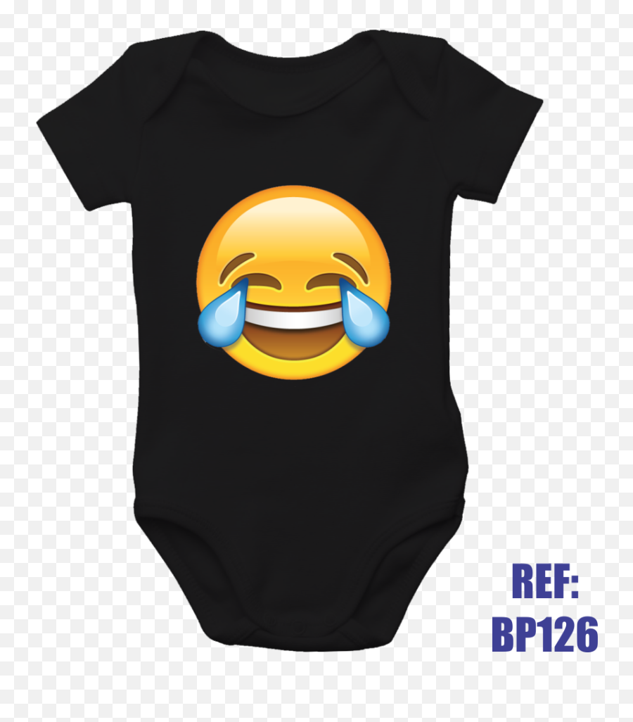 Body Infantil Emoji Risada Engraçada - Roupinha De Bebe Madrinha,Emoticon Bandeira Do Brasil