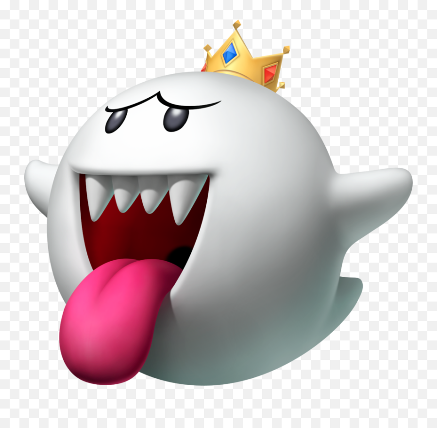 King Boo Scratchpad Fandom - King Boo Mario Emoji,Megan Kristina Tongue Emoticon