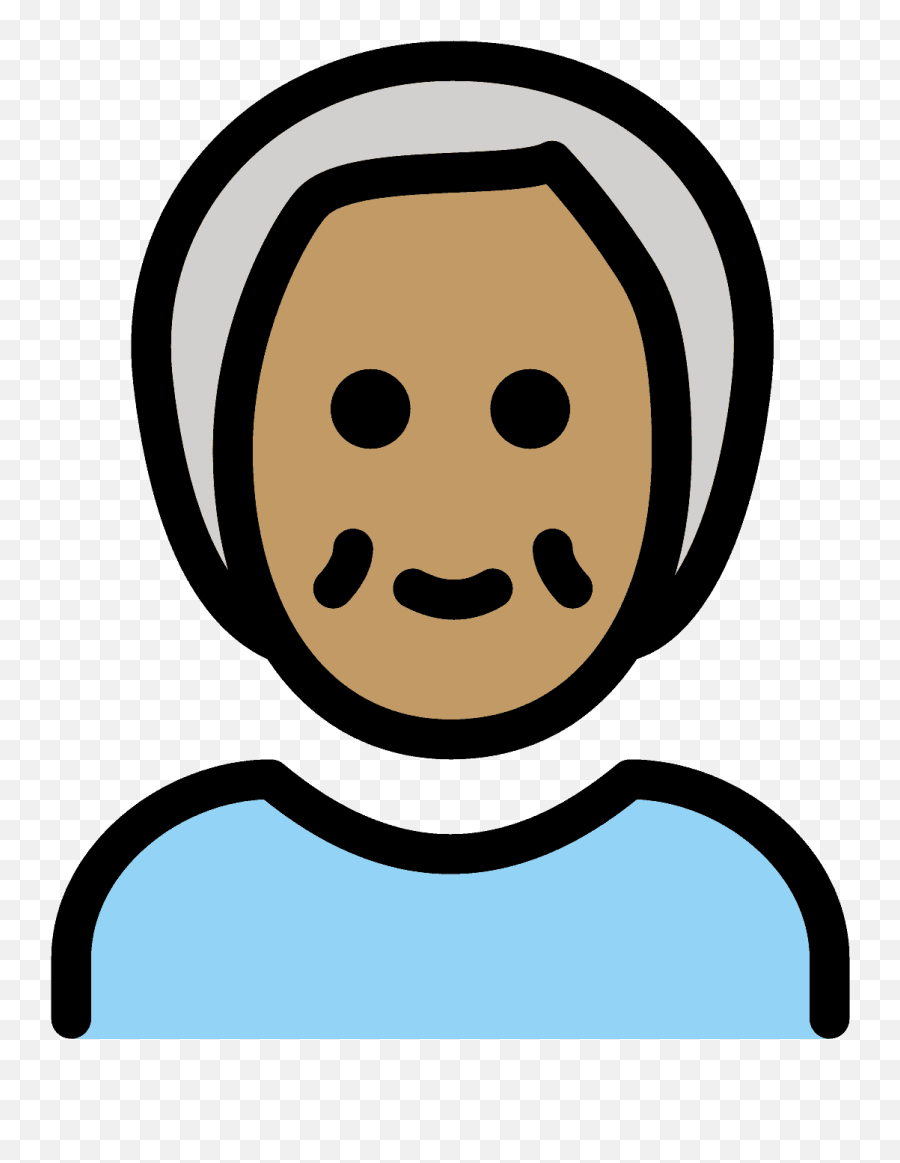 Older Person Emoji Clipart Free Download Transparent Png - Emoji,Person Emoji Png