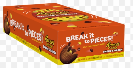 Chocolate Candy Shell Shake - Shake And Break Egg Emoji,Cruchy Chocolate Candy Shaped Like Emojis