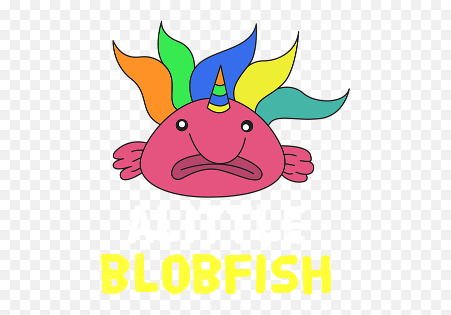 Funny Blobfish Perfect For Fish Lovers Little Blobfish Throw Emoji ...