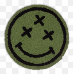 Rsmile Rug - Green Plstip The Driver Emoji,Emoticon For Dope