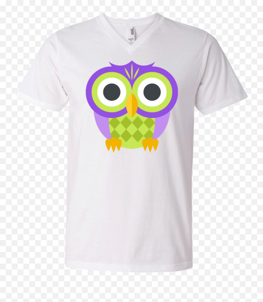 Owl Emoji Mens V - Short Sleeve,Owl Emojis