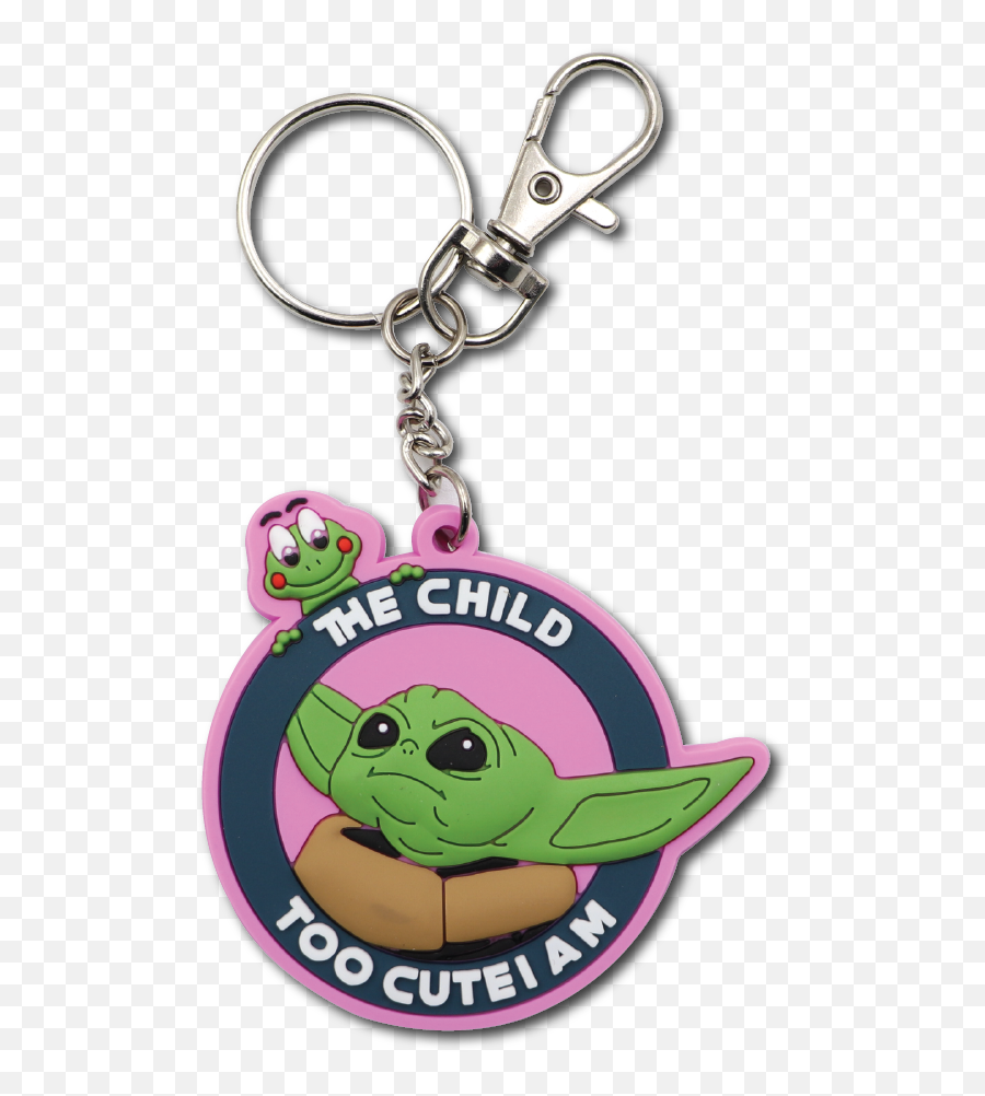 Baby Yoda Keychain - The Child Star Wars Mandalorian Steel Emoji,Emoticon Keychain Leather Designer Nordstrom