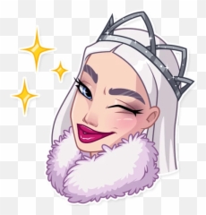 Snow Queen Stickers - Live Wa Stickers Emoji,Snow Emojiis