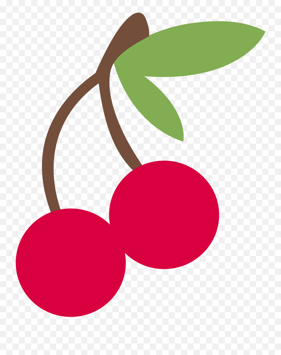 Cherry Clip Art - Cherry Vector Transparent Background Png Clipart Cherries Transparent Background Emoji,Cherry Emoticon