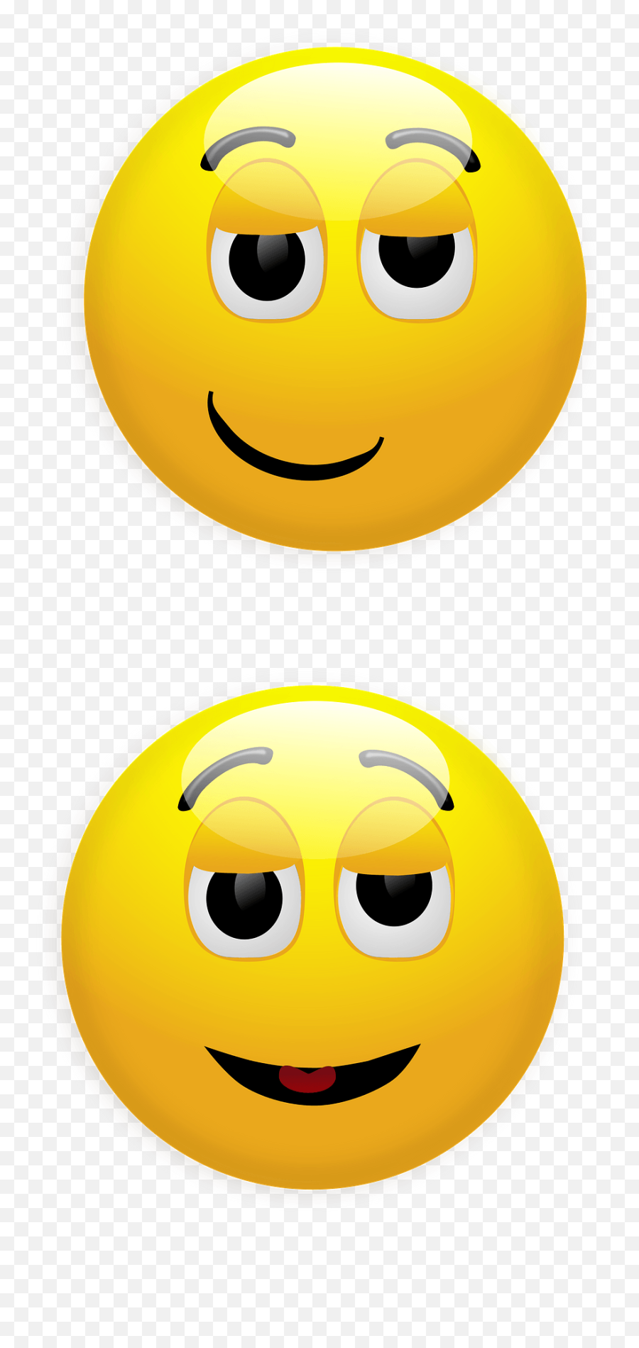 Smiley Smirk Relieved - Happy Smiley Emoji,Smirk Face Emoji