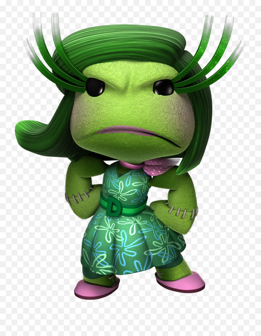 Disgust Littlebigplanet Quantum Of Three Worlds Wiki Fandom - Fictional Character Emoji,Inside Out Why Does Riley Have Male And Female Emotions