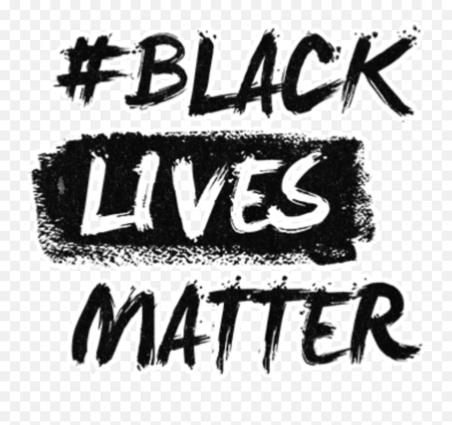 Blacklivesmatter Picsart Justice Sticker By Ayi - Black Lives Matter Logo Transparent Emoji,Justice Emoji Bedding