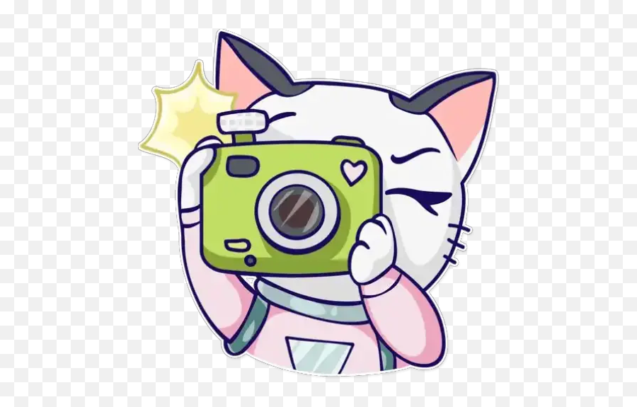 Astro Cats Naljepnice Za Whatsapp - Digital Camera Emoji,Zen Mystic Messenger Emoji