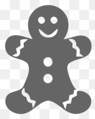 Gingerbread Free Icon Download Png Logo - Silhouette Gingerbread Man Vector Emoji,Gingerbread Emoticon