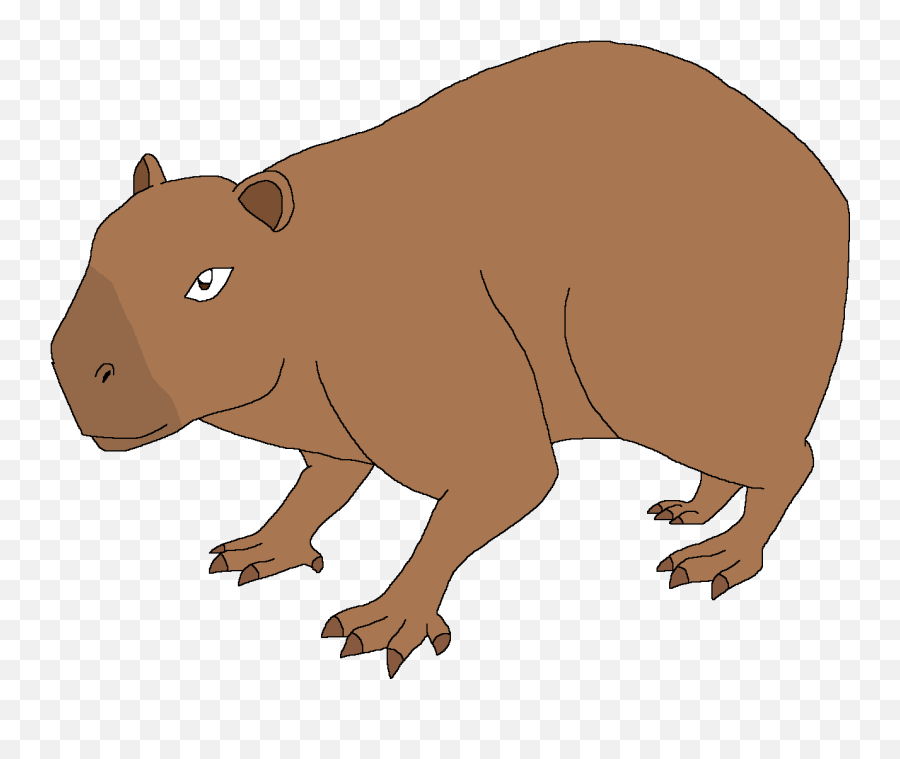 Capybara - Animal Figure Emoji,Capybara Emoji