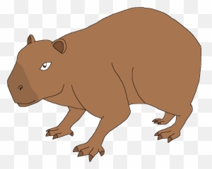 Capybara - Animal Figure Emoji,Capybara Emoji