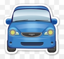 Oncoming Automobile - Transparent Car Emoji Png,Paint Nails Emoji