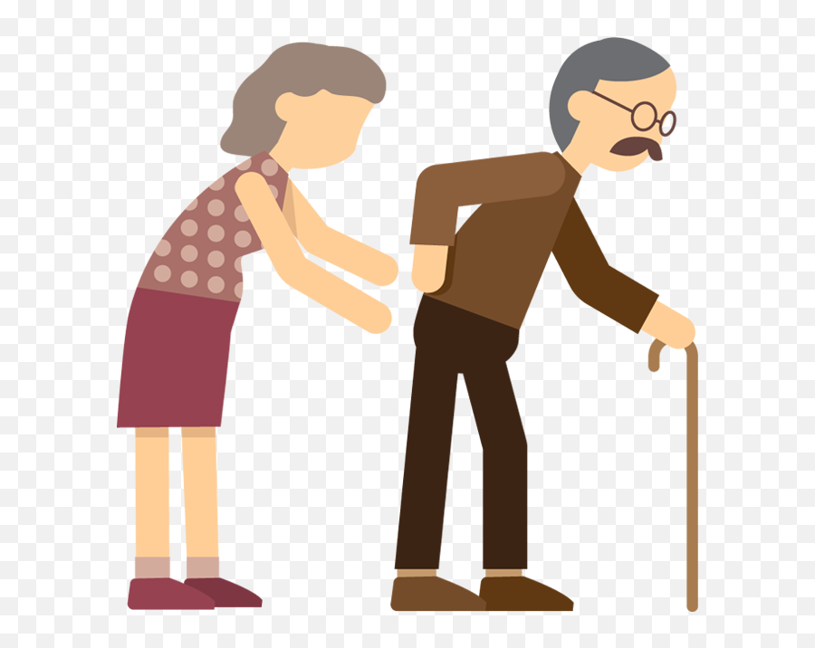 Men Clipart Crutch Men Crutch Transparent Free For Download - Transparent Old People Cartoon Png Emoji,Emoji On Crutches