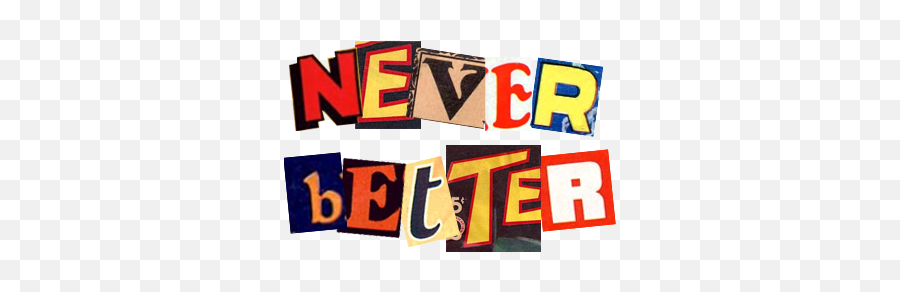 Never Better - S1 Ep 1 Pilot Language Emoji,Donnie Darko Emotions