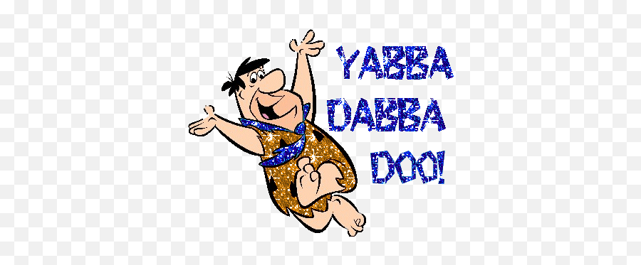 Fred Flintstone - Fred Flintstone Yabba Dabba Doo Gif Emoji,Kevin Gates Emoji