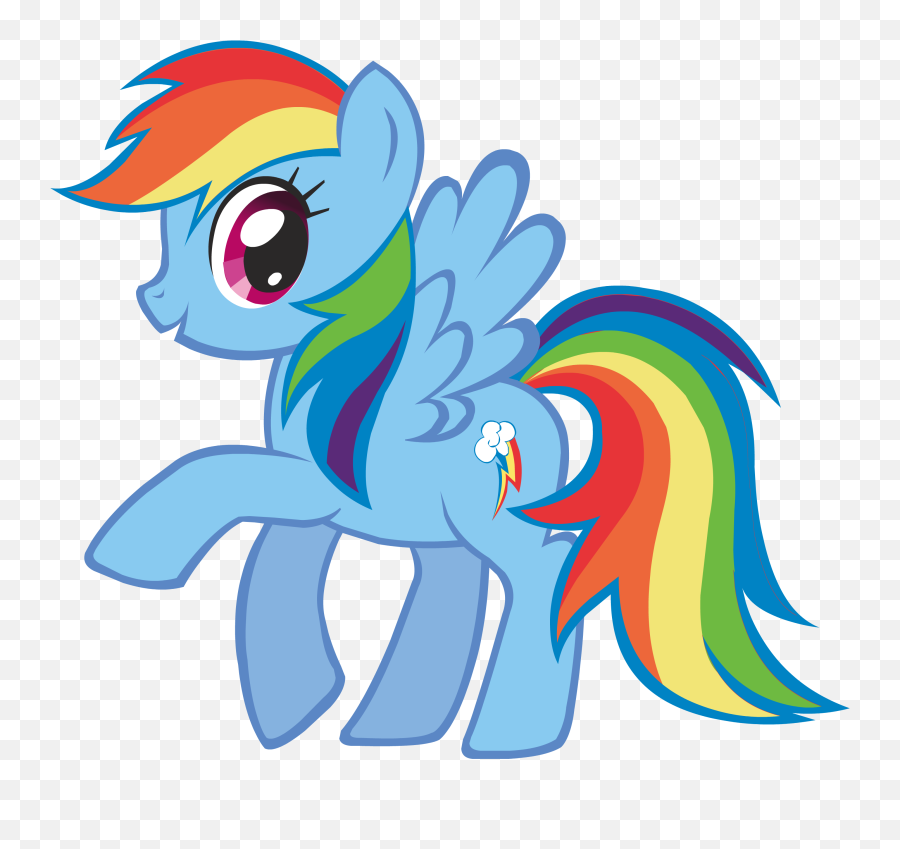 Rainbow Dash - Rainbow Dash Little Pony Characters Emoji,My Little Pony Rainbow Dash Sunglasses Emoticons