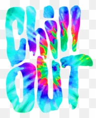 Tie Dye Animation - Chill Out Tie Dye Emoji,Emoji Blacklight Posters
